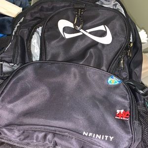 Nfinity Cheer Black Backpack